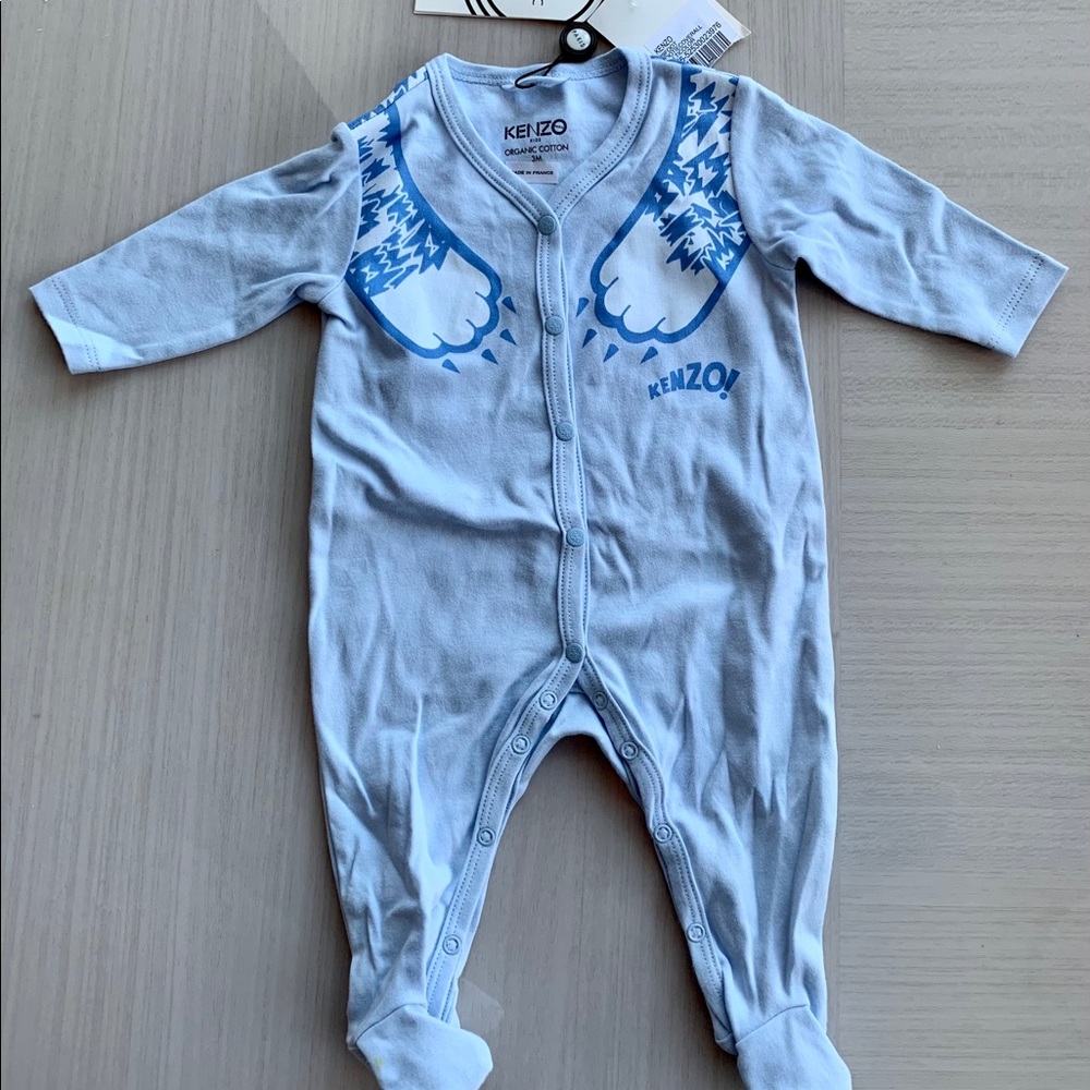 Kenzo infant footie size 3 months brand new